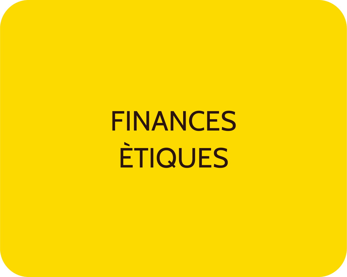 Finances ètiques